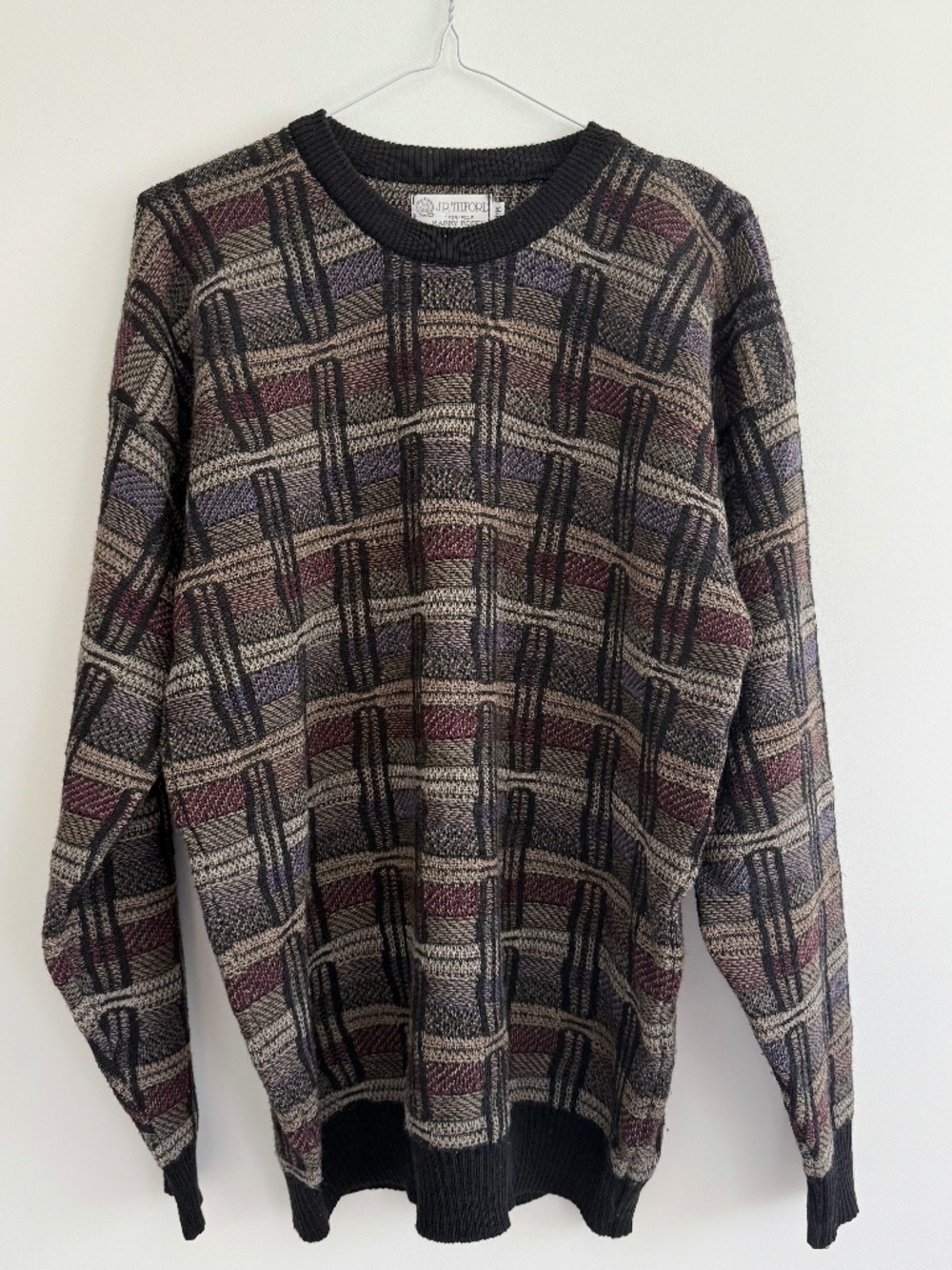 Vintage 90s Harry Rosen 100% Merino Wool "Made in Canada" sweater
